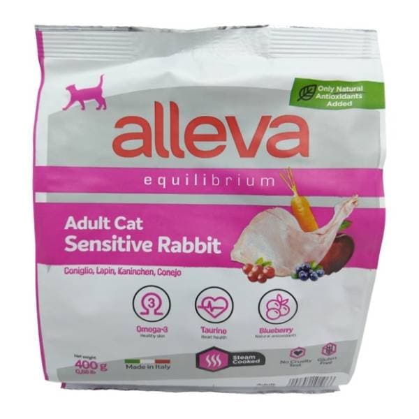 ALLEVA Equilibrium hrana za mačke zečetina 400g 0