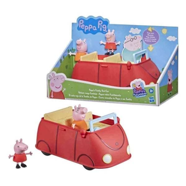 Autić Peppa Pig Peppas family HASBRO crveni 0
