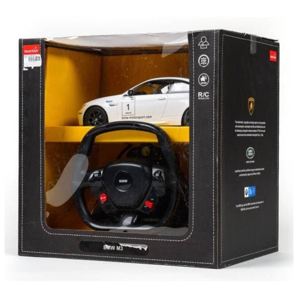 Automobil BMW M3 sa volanom 1:14 RC RASTAR 0