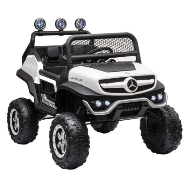 Automobil na akumulator Mercedes Benz Unimog (12V) BBO beli 0