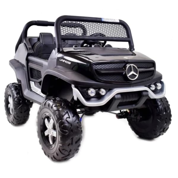 Automobil na akumulator Mercedes Benz Unimog (12V) BBO crni 0
