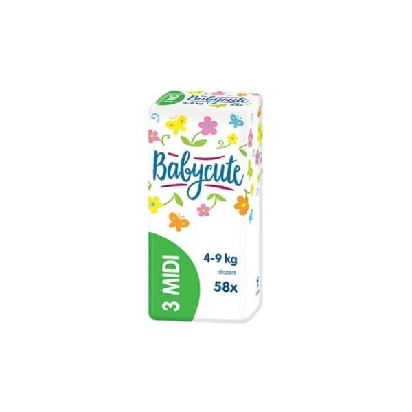 BABYCUTE pelene Midi 3 58kom 0