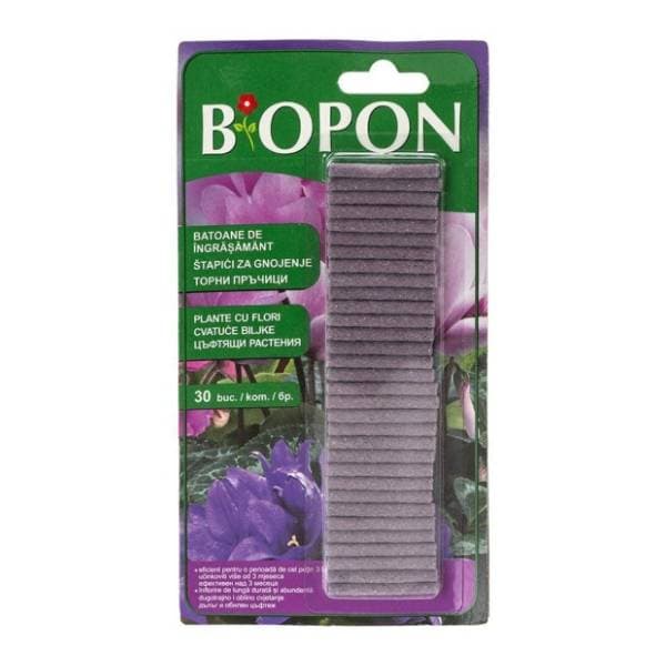 BIOPON đubrivo štapići cvetnice 30kom 0