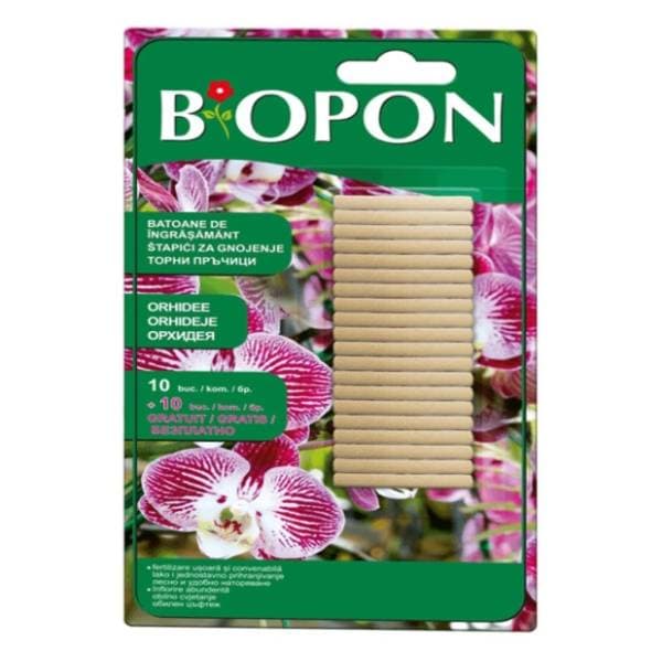 BIOPON đubrivo štapići za orhideje 20kom 0