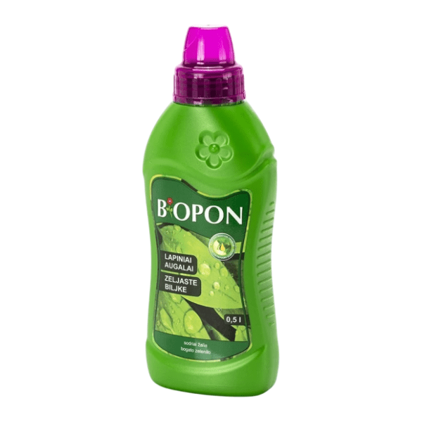 BIOPON tečno đubrivo za zeljaste biljke 500ml 0