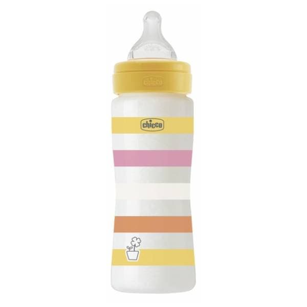 CHICCO flašica WB 330ml žuta 0