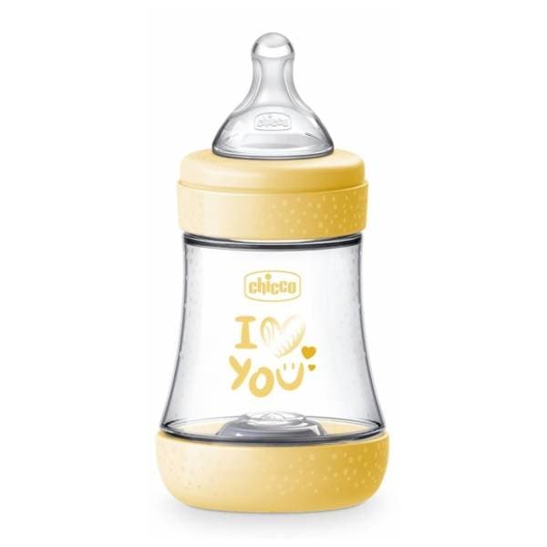 CHICCO flašica za bebe P5 150ml žuta 0