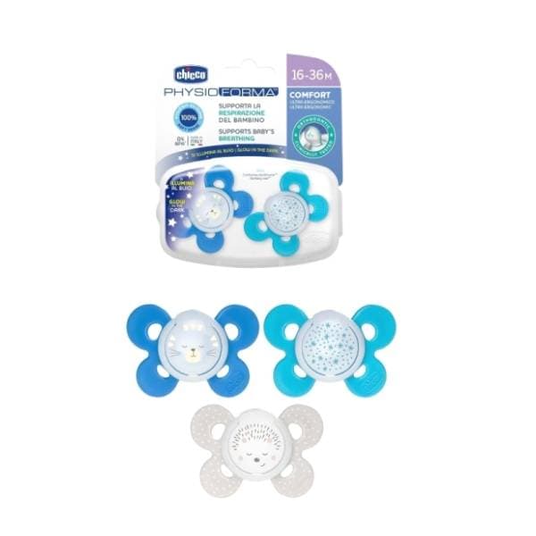CHICCO noćna laža Comfort za dečake (16-36m) 2kom 0
