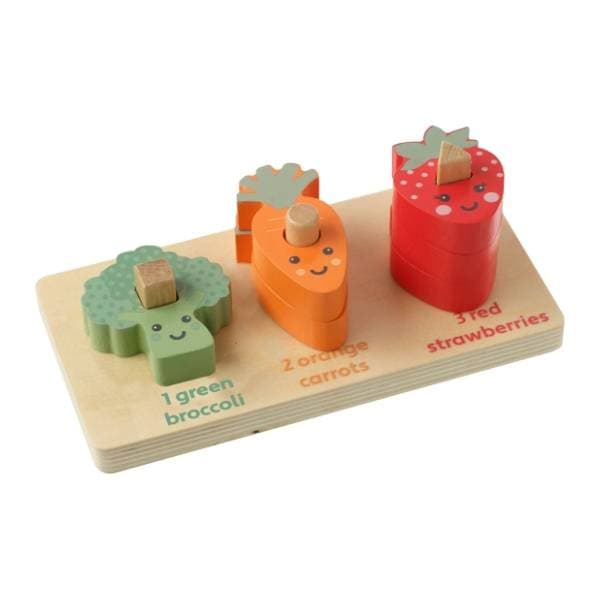 Drvena sklapalica Povrće ORANGE TREE TOYS 0