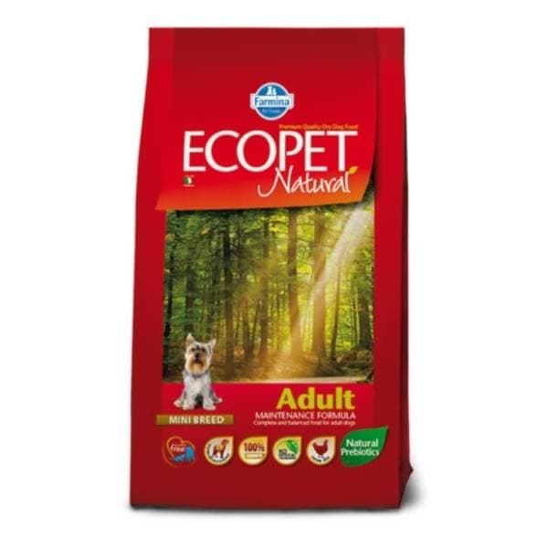 ECOPET Natural adult mini hrana za pse 2,5kg 0