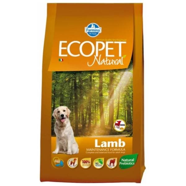ECOPET Natural hrana za pse jagnjetina 12kg 0