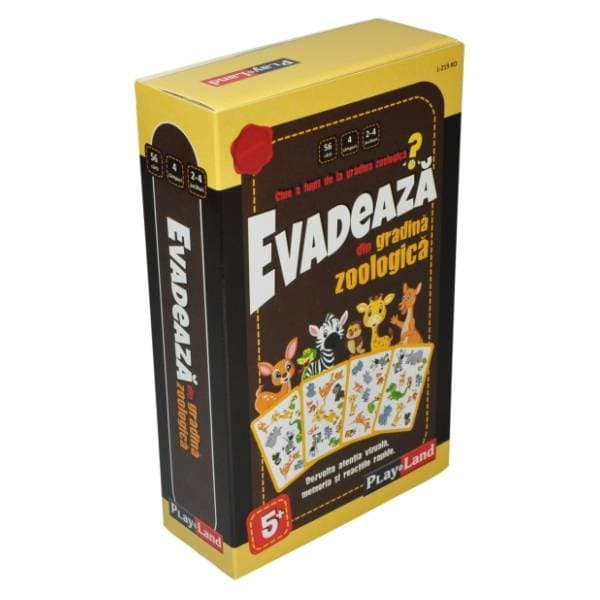 Edukativna društvena igra Ko je pobegao iz Zoo-vrta PLAY LAND 0