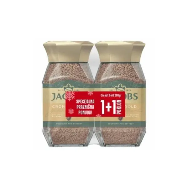 Instant kafa JACOBS Cronat gold 200g 1+1gratis 0