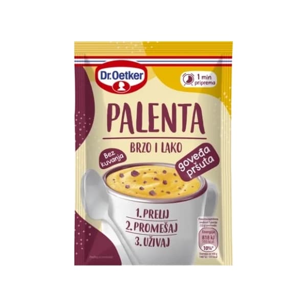 Instant palenta goveđa pršuta DR.OETKER 55g 0