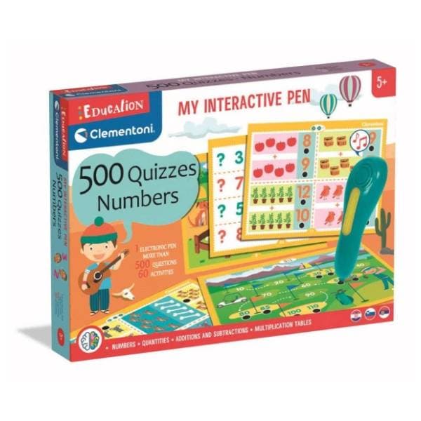 Interaktivni kviz set 500 pitanja brojevi CLEMENTONI 0