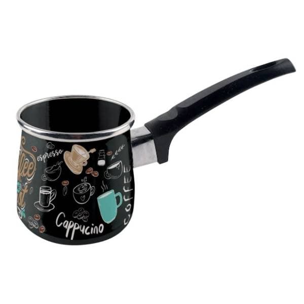INTEROS emajlirana srednja džezva Decor 2 370ml 0