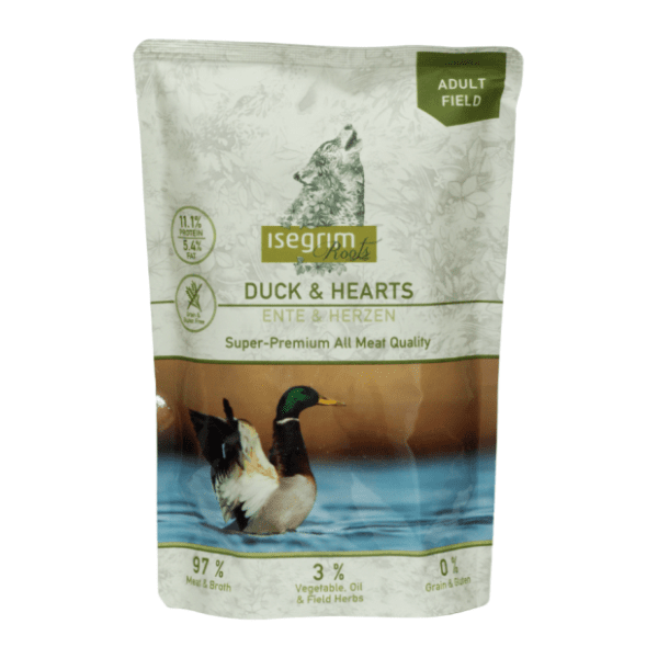 ISEGRIM sos za pse pačetina i srca 410g 0