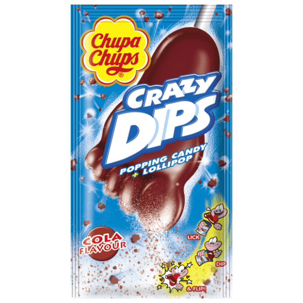 Lizalica CHUPA CHUPS Crazy dips cola 16g 0