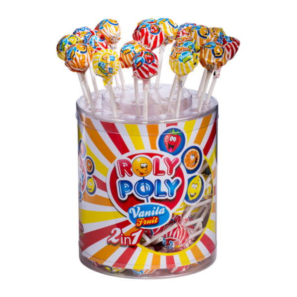 Lizalica ROLY POLY vanila fruit 10g 0