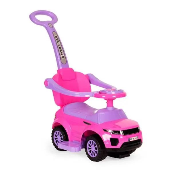 LORELLI BERTONI guralica auto Off road ride on + handle pink 0