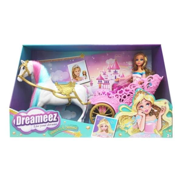Lutka sa kočijom i konjem Princess DREAMEEZ 0