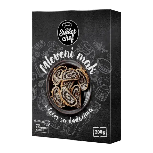 Mak SWEET CHEF mleveni 200g 0