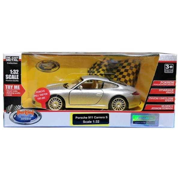 Metalni auto Porsche 911 Carrera S 1:32 PERTINI 0