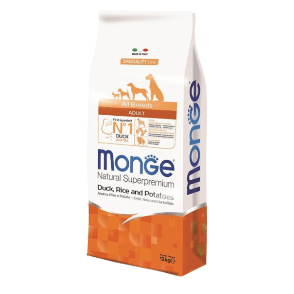 MONGE All breeds adult hrana za pse pačetina i krompir 12kg 0