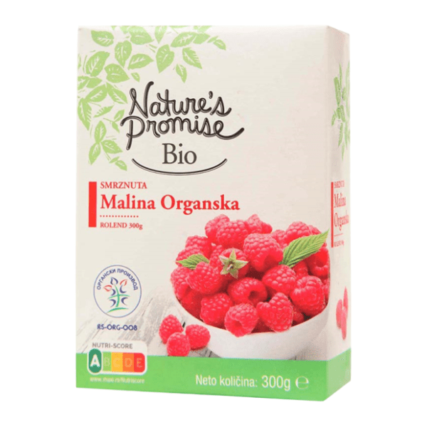 NATURE'S PROMISE Bio malina 300g 0
