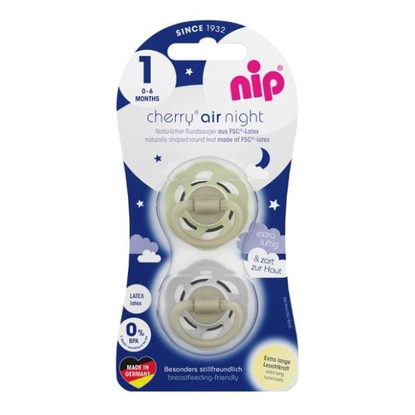 NIP noćna laža Cherry Air za dečake (0-6m) 0