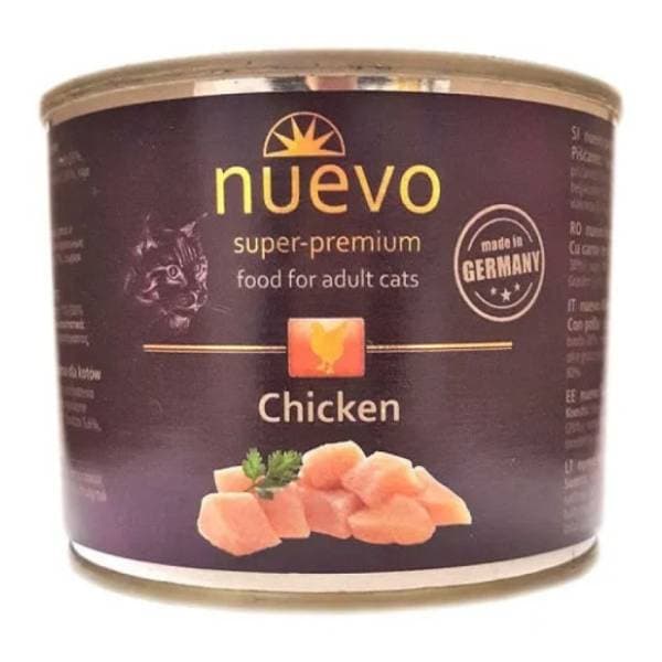NUEVO hrana za mačke piletina 200g 0
