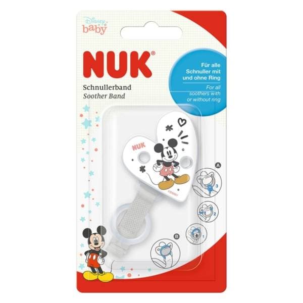 NUK lančić za varalicu Mickey Mouse 0