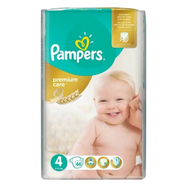 PAMPERS pelene Premium care JP 4 66kom 0