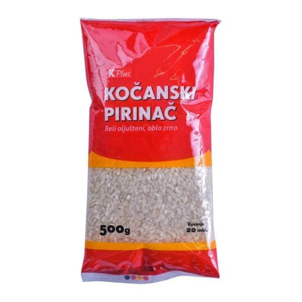 Pirinač K PLUS kočanski 500g 0