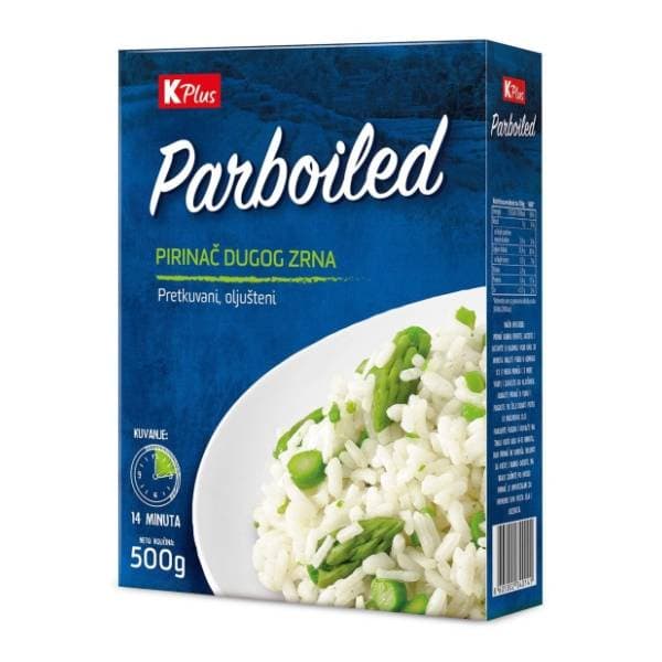 Pirinač K PLUS parboiled 500g 0