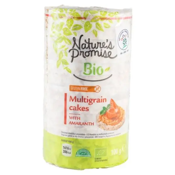 Pirinčane galete NATURE'S PROMISE Bio žitarice 100g 0