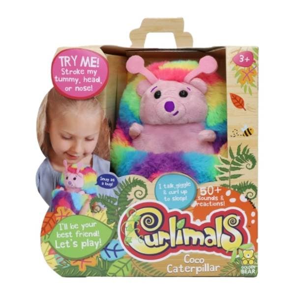 Plišana igračka Coco gusenica CURLIMALS 0