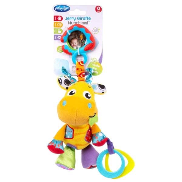 Plišana igračka štipaljka Žirafa PLAYGRO 0