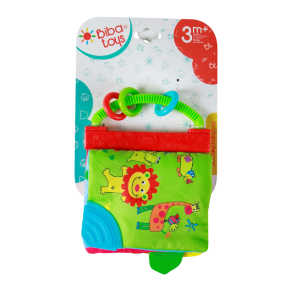 Plišana knjiga Džungla sa glodalicom BIBA TOYS 0