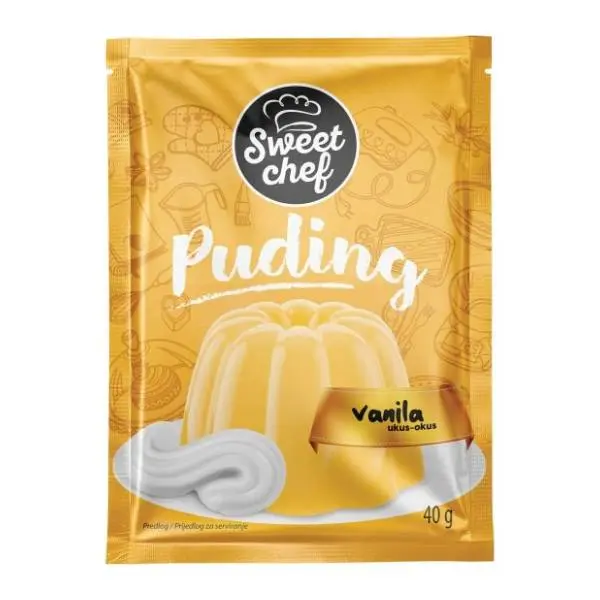 Puding SWEET CHEF vanila 40g 0