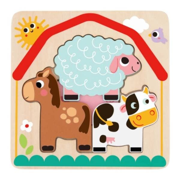 Puzla umetaljka Farma TOOKY TOY 0
