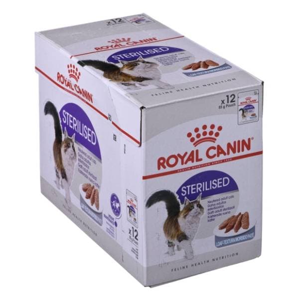ROYAL CANIN hrana za mačke sterilised loaf 12x85g 0