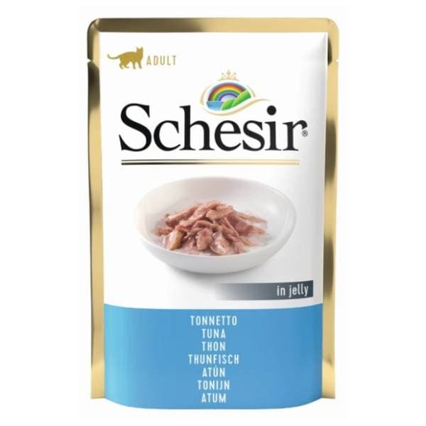 SCHESIR hrana za mačke tuna žele 85g 0