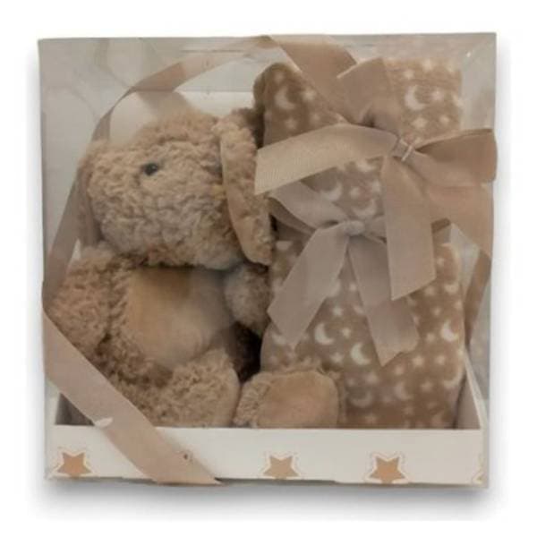 Set igračka i ćebence Rabbit BBO braon 0