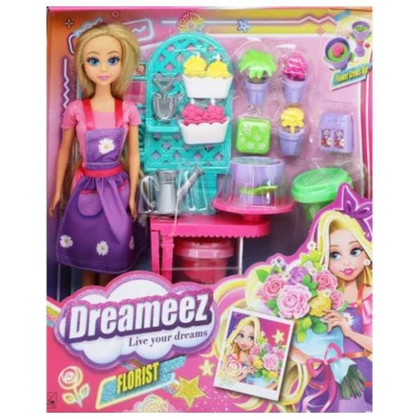 Set sa lutkom Florist DREAMEEZ 0