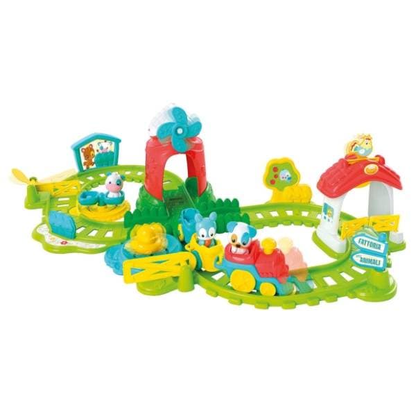 Set za igru Train farm CLEMENTONI 1
