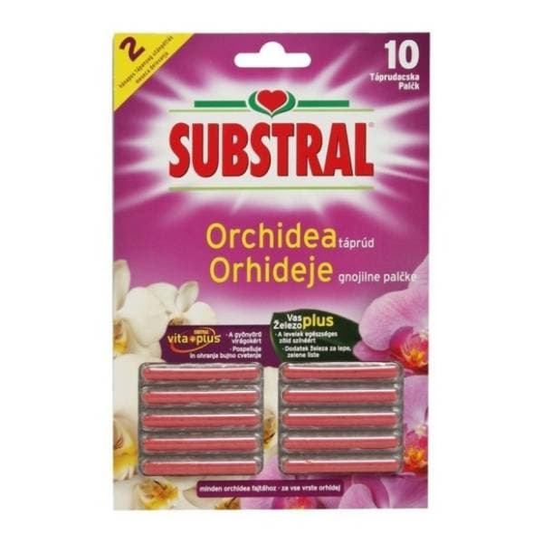 SUBSTRAL đubrivo štapići za orhideje 10kom 0