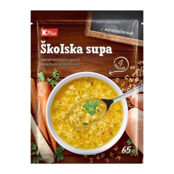 Supa K PLUS školska 65g 0