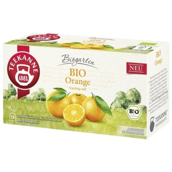 TEEKANNE Bio čaj orange 40,5g 0
