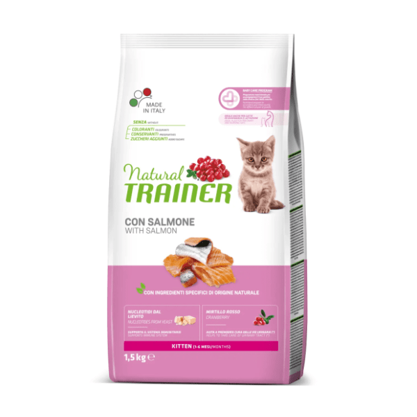NATURAL TRAINER hrana za mačiće piletina 1,5kg 0